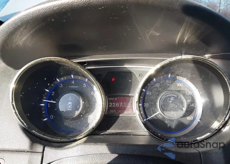 2013 Hyundai Sonata Se из США, поврежденный, VIN 5NPEC4AC4DH712632